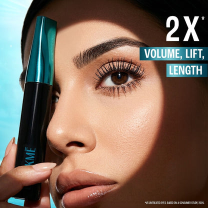 Lakme 9 To 5 Eyeconic Instant Volume Mascara, Smudgeproof, Waterproof Black