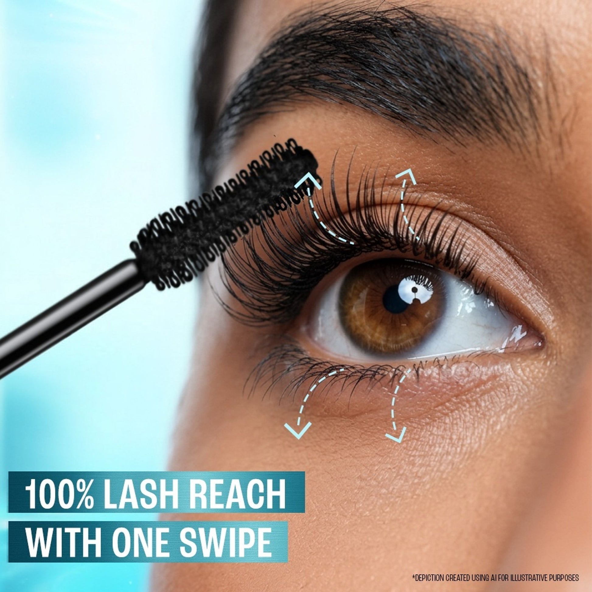 Lakme 9 To 5 Eyeconic Instant Volume Mascara, Smudgeproof, Waterproof Black