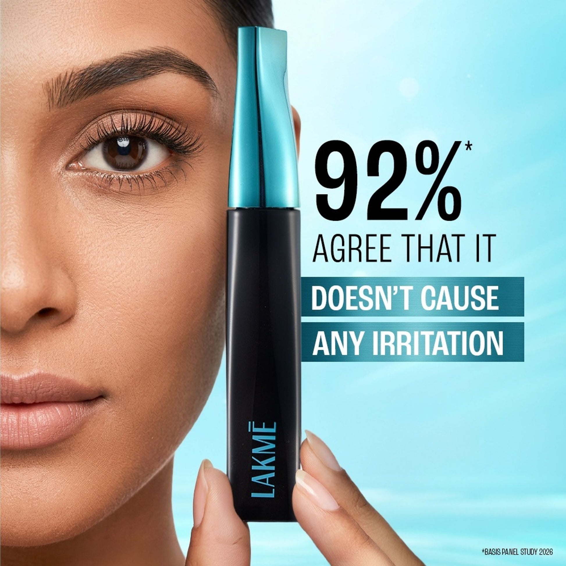Lakme 9 To 5 Eyeconic Instant Volume Mascara, Smudgeproof, Waterproof Black