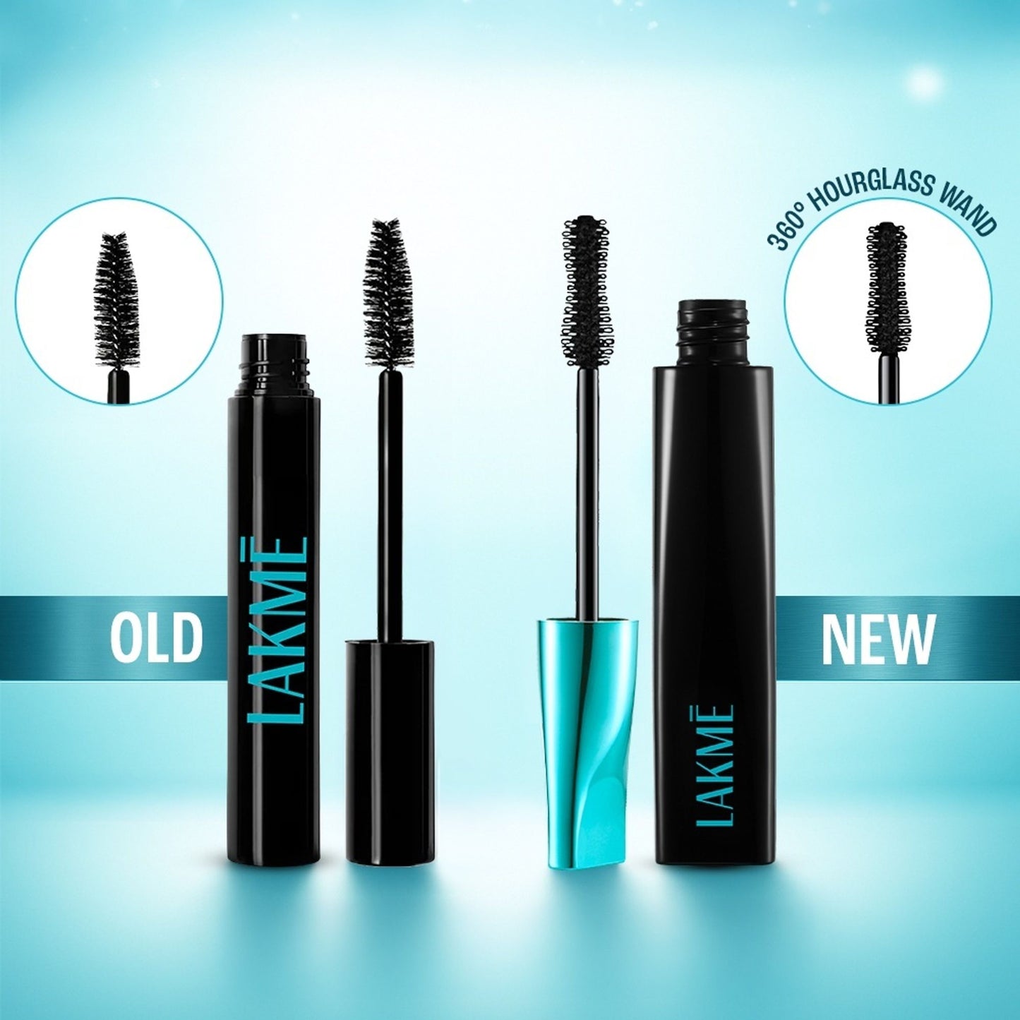 Lakme 9 To 5 Eyeconic Instant Volume Mascara, Smudgeproof, Waterproof Black