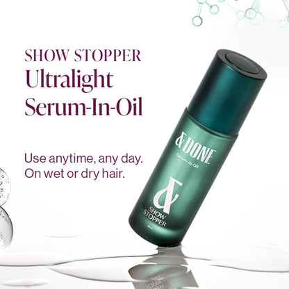&Done Showstopper Ultralight Serum-In-Oil