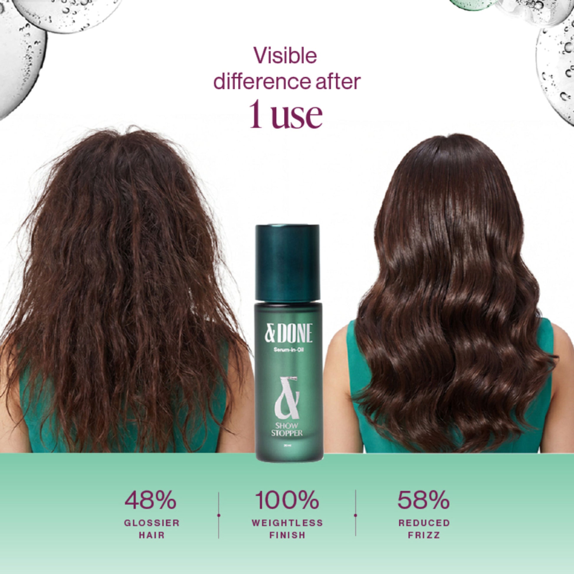 &Done Showstopper Ultralight Serum-In-Oil