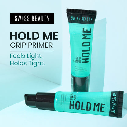 Swiss Beauty Hold Me Grip Primer Grippy Gel Formula , Enriched with Niacinamide & Centella