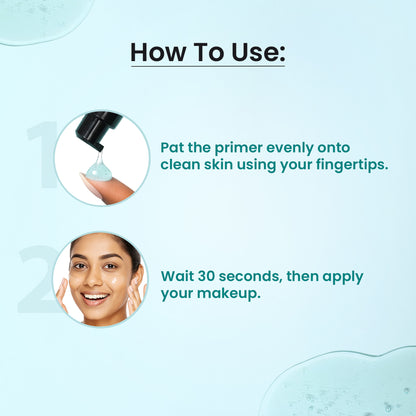 Swiss Beauty Hold Me Grip Primer Grippy Gel Formula , Enriched with Niacinamide & Centella