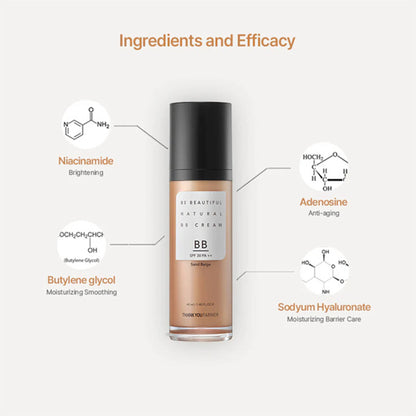 Thank You Farmer Be Beautiful Natural BB Cream Sand Beige