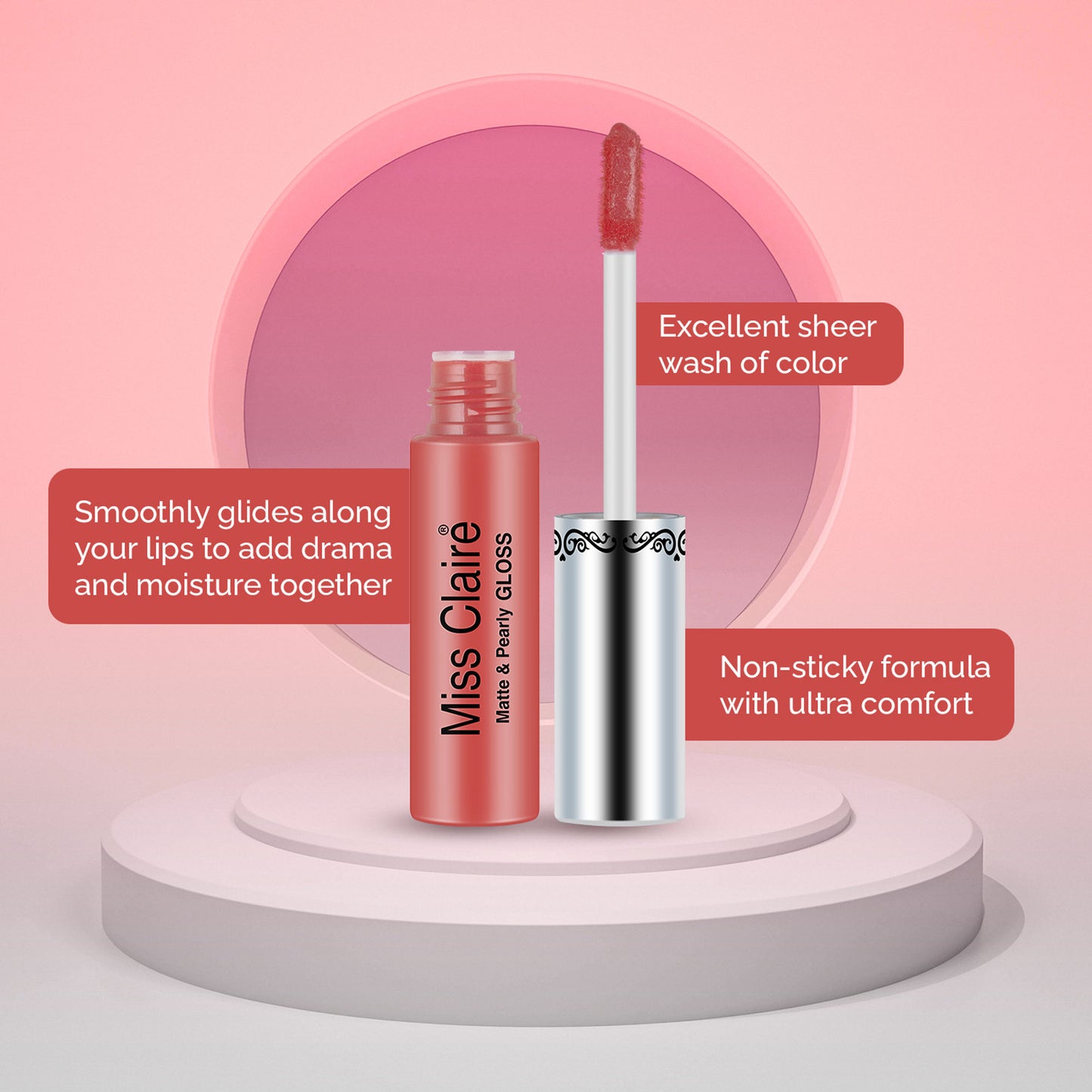 Miss Claire Matte & Pearly Gloss - 141