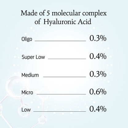 Indulgeo Essentials 5 Molecular Complex Hyaluronic Acid Lightweight Face Serum