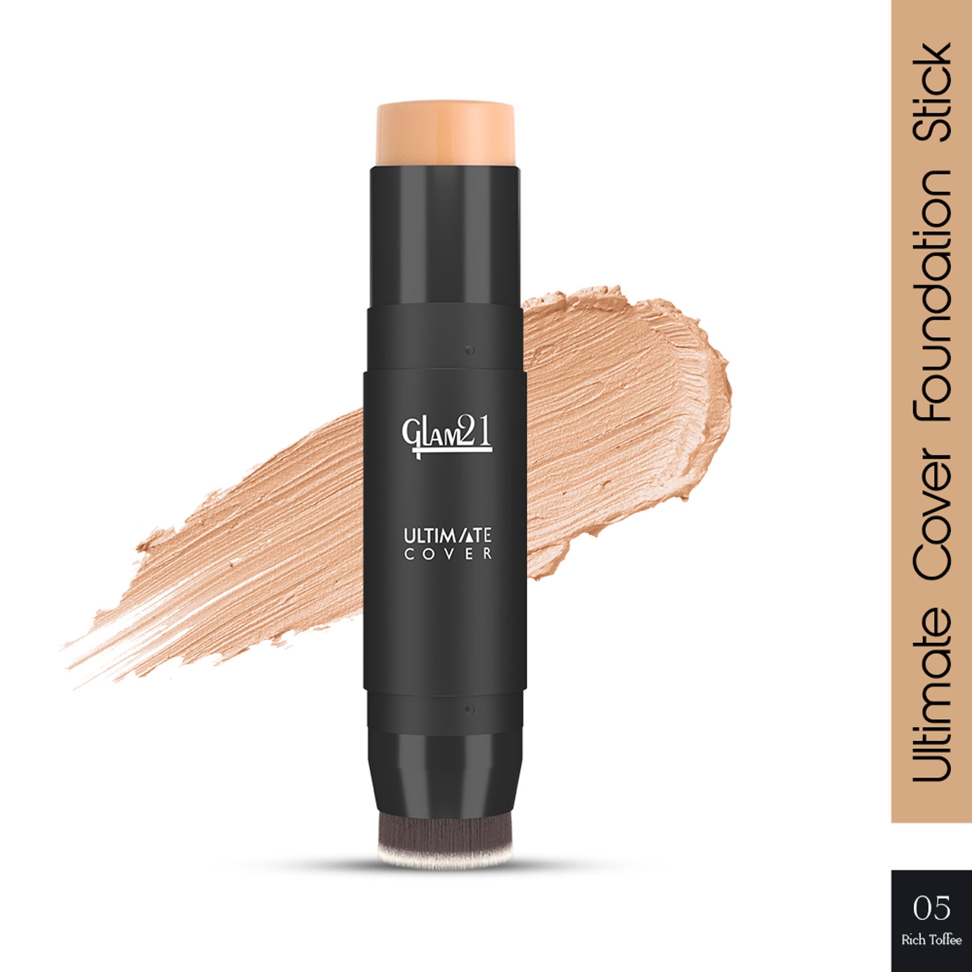 GLAM21 Ultimate Cover Foundation Stick - Rich Toffee