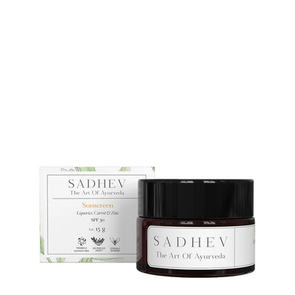SADHEV Ayurvedic Sunscreen Spf 30