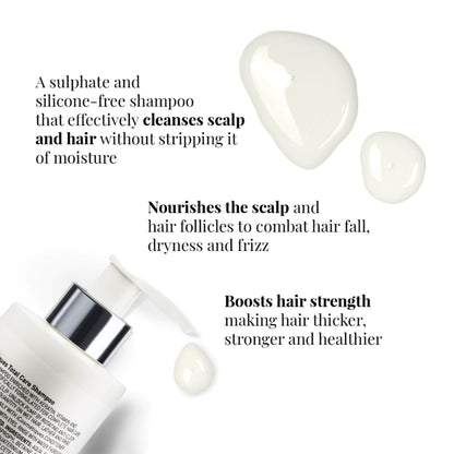 iCosmetiques Shampoo with Keratin - Proline, B5, Reduces Hair Fall & Frizz, Sulphate & Silicone Free