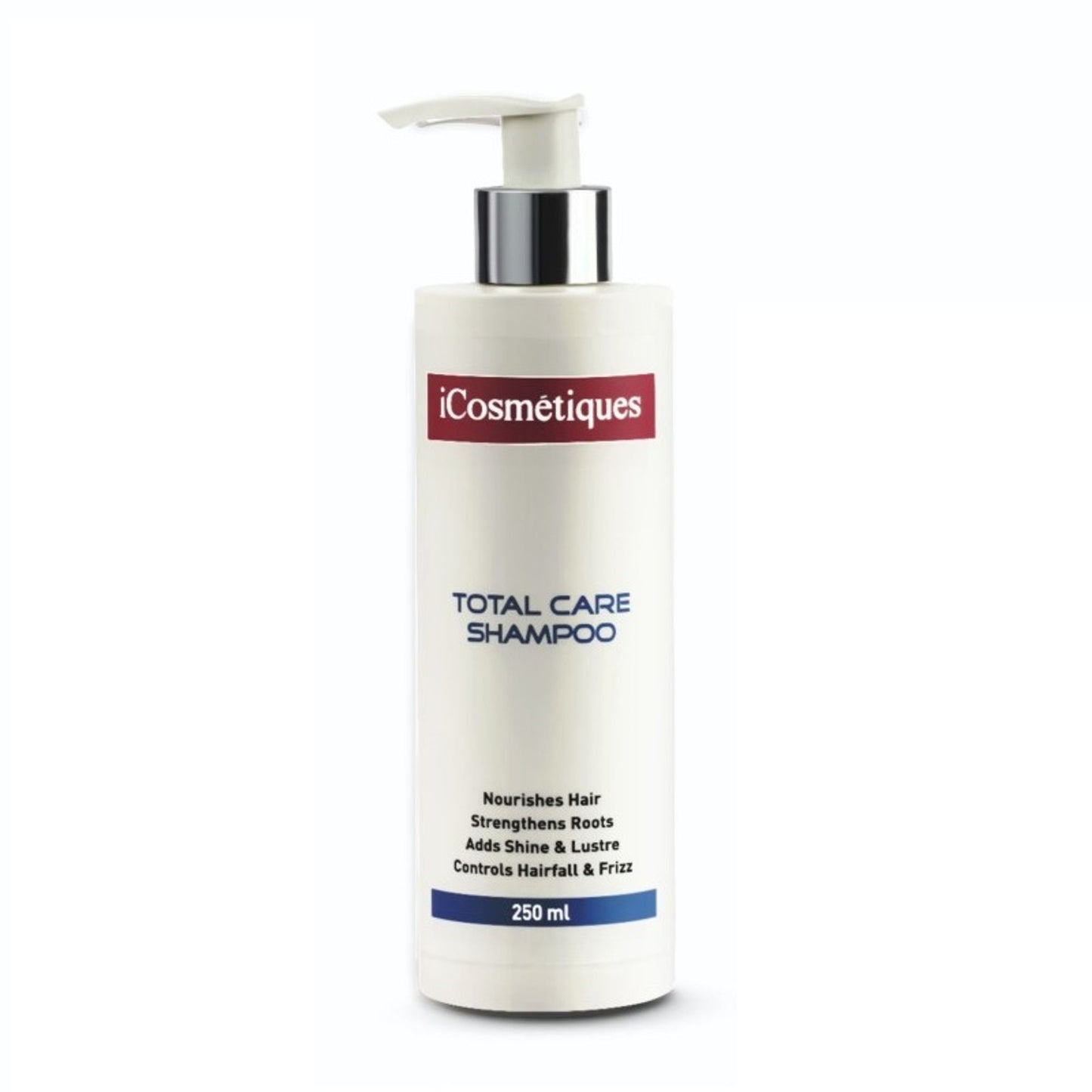iCosmetiques Shampoo with Keratin - Proline, B5, Reduces Hair Fall & Frizz, Sulphate & Silicone Free