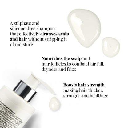 iCosmetiques Shampoo with Keratin - Proline, B5, Reduces Hair Fall & Frizz, Sulphate & Silicone Free