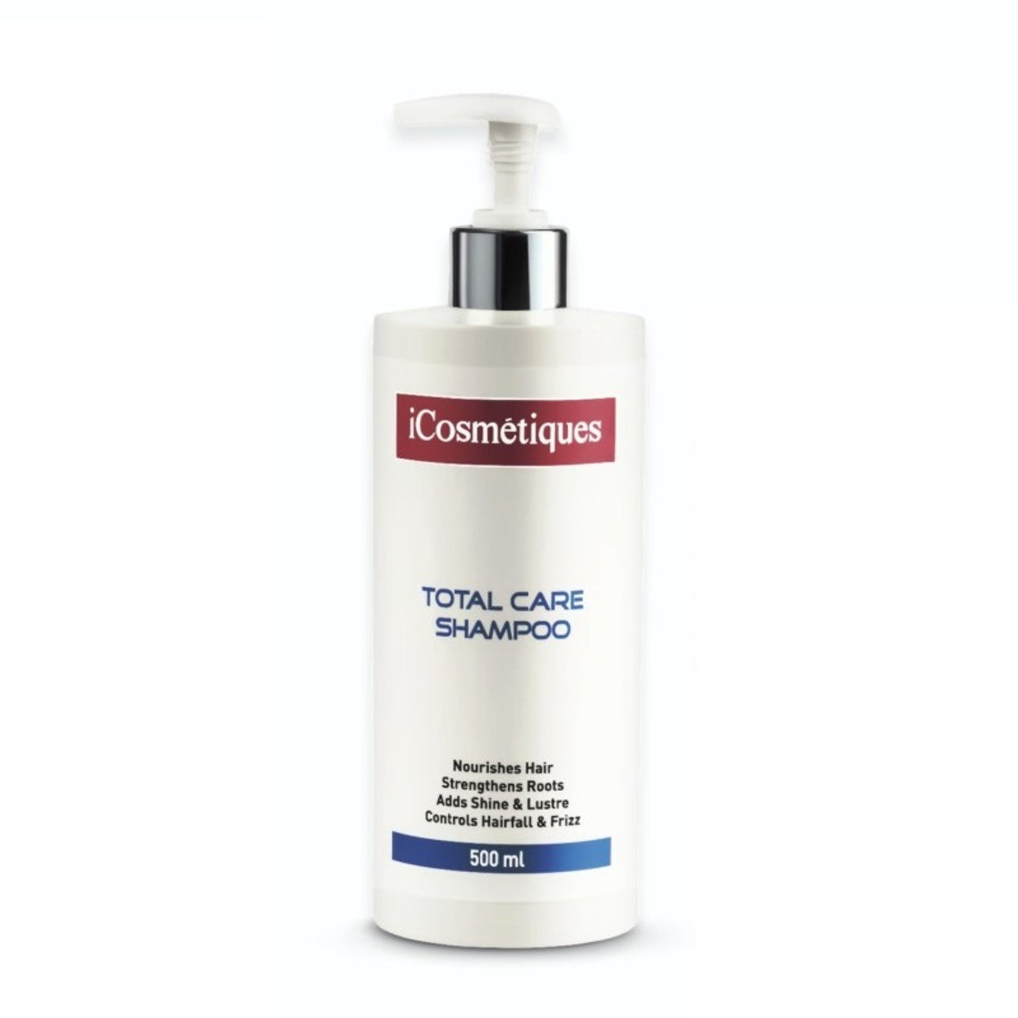iCosmetiques Shampoo with Keratin - Proline, B5, Reduces Hair Fall & Frizz, Sulphate & Silicone Free