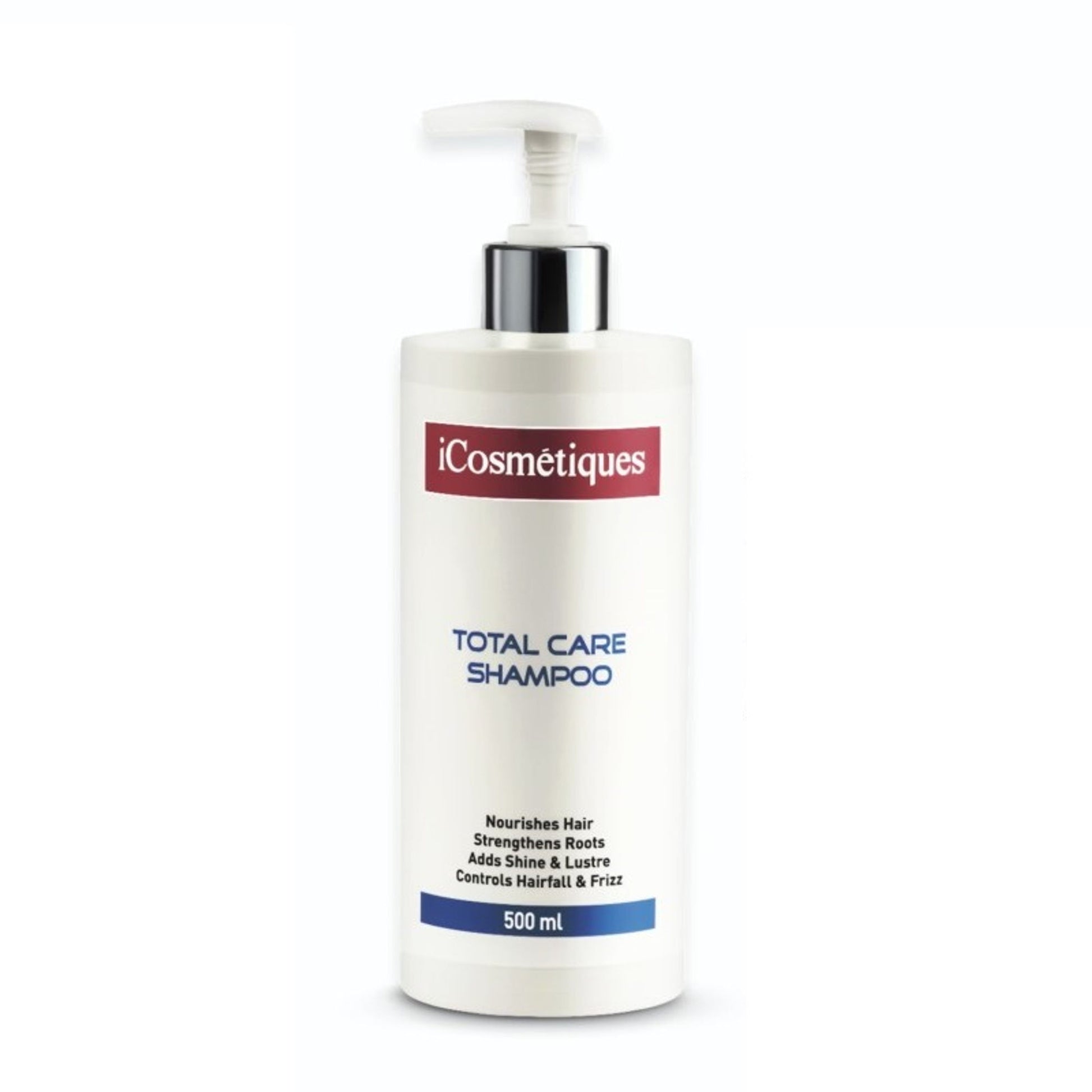 iCosmetiques Shampoo with Keratin - Proline, B5, Reduces Hair Fall & Frizz, Sulphate & Silicone Free