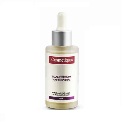 iCosmetiques Hair Revival Serum - 3% Redensyl, 3% Procapil, 3% Anagain & 3% Biacapil
