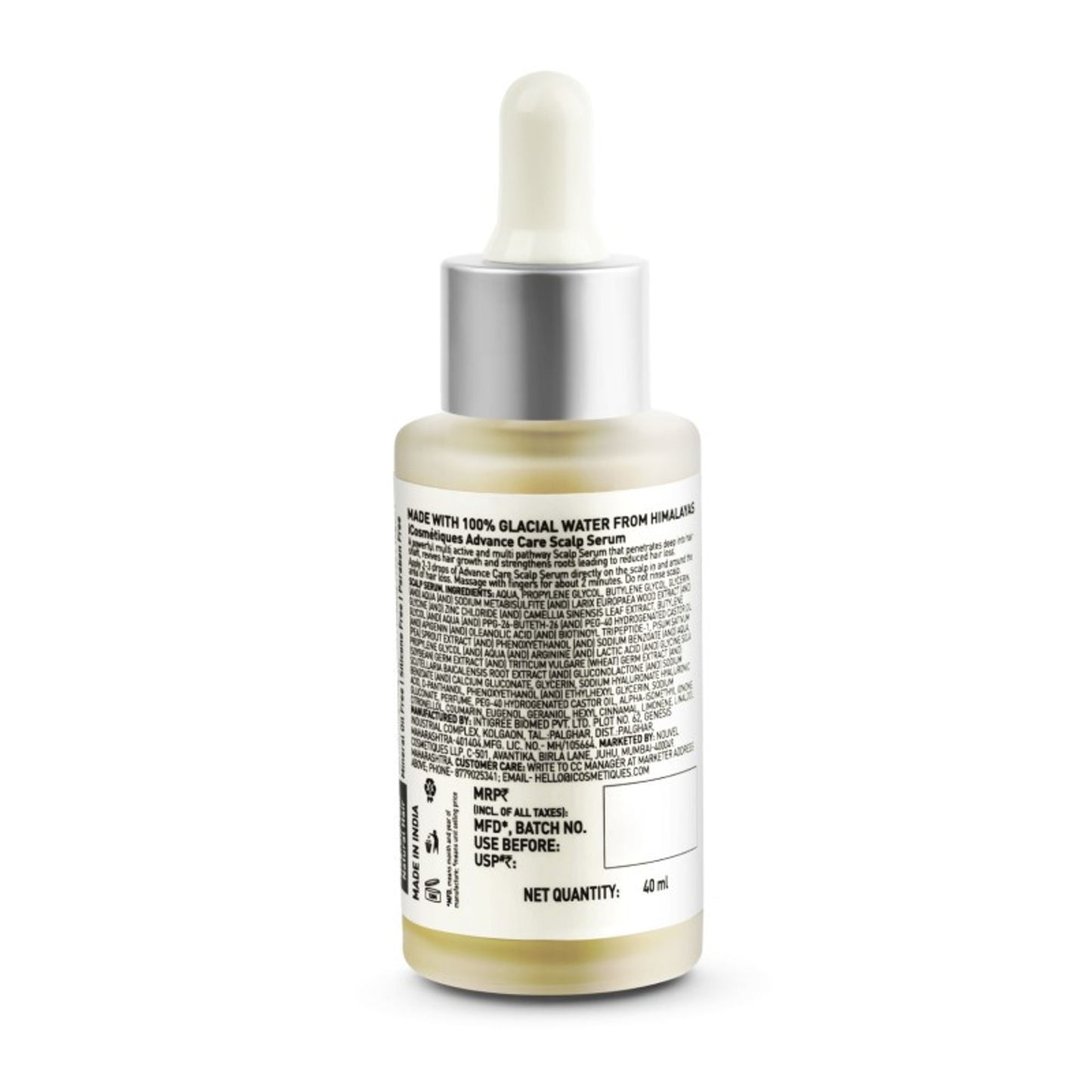 iCosmetiques Hair Revival Serum - 3% Redensyl, 3% Procapil, 3% Anagain & 3% Biacapil