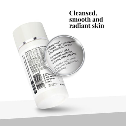 iCosmetiques Face Wash Powder-Pure Vitamin C, Niacinamide, Neem, Aloe Vera, Green Tea & Deep Clean