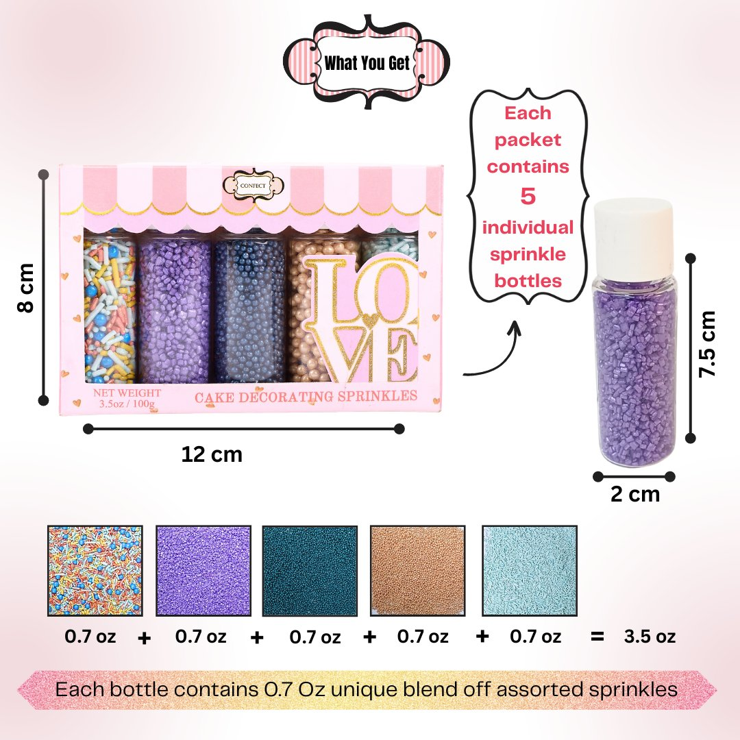 Confect Fusion Mashup Sprinkles FM Multipack 44