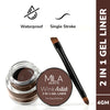 Mila Beauté Wink Artist 36Hr Smudge Proof & Waterproof Gel Eyeliner - Brown