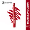 Mila Beauté Pout It Out Long Lasting & Matte Finish Lip Crayon Lipstick - Ariel