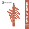 Mila Beauté Pout It Out Long Lasting & Matte Finish Lip Crayon Lipstick - Jasmine