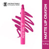 Mila Beauté Pout It Out Long Lasting & Matte Finish Lip Crayon Lipstick - Elizabeth