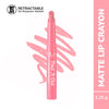 Mila Beauté Pout It Out Long Lasting & Matte Finish Lip Crayon Lipstick - Cinderella