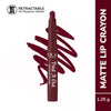 Mila Beauté Pout It Out Long Lasting & Matte Finish Lip Crayon Lipstick - Blossom