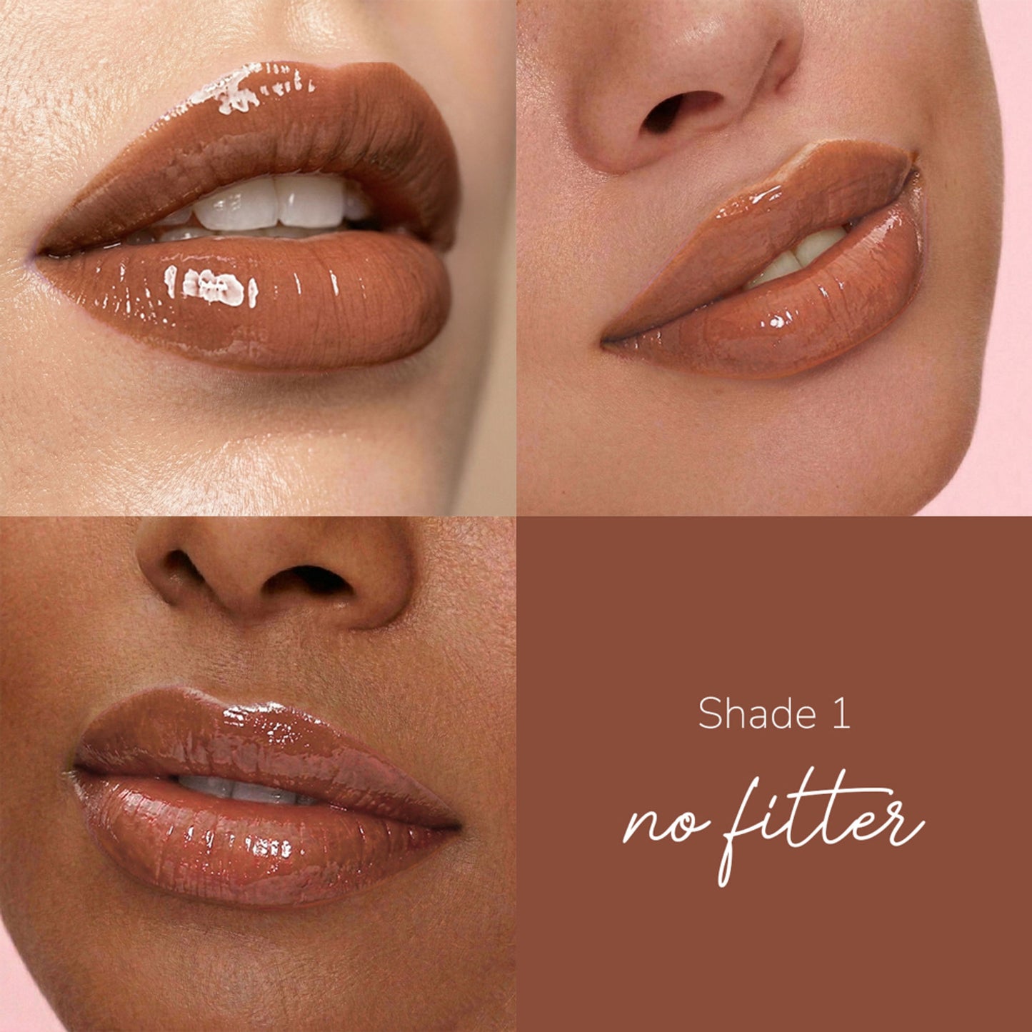 Mila Beauté Gloss Girl Lip Gloss with Fuller-Lip Effect & Extra Hydration - 01 No Filter
