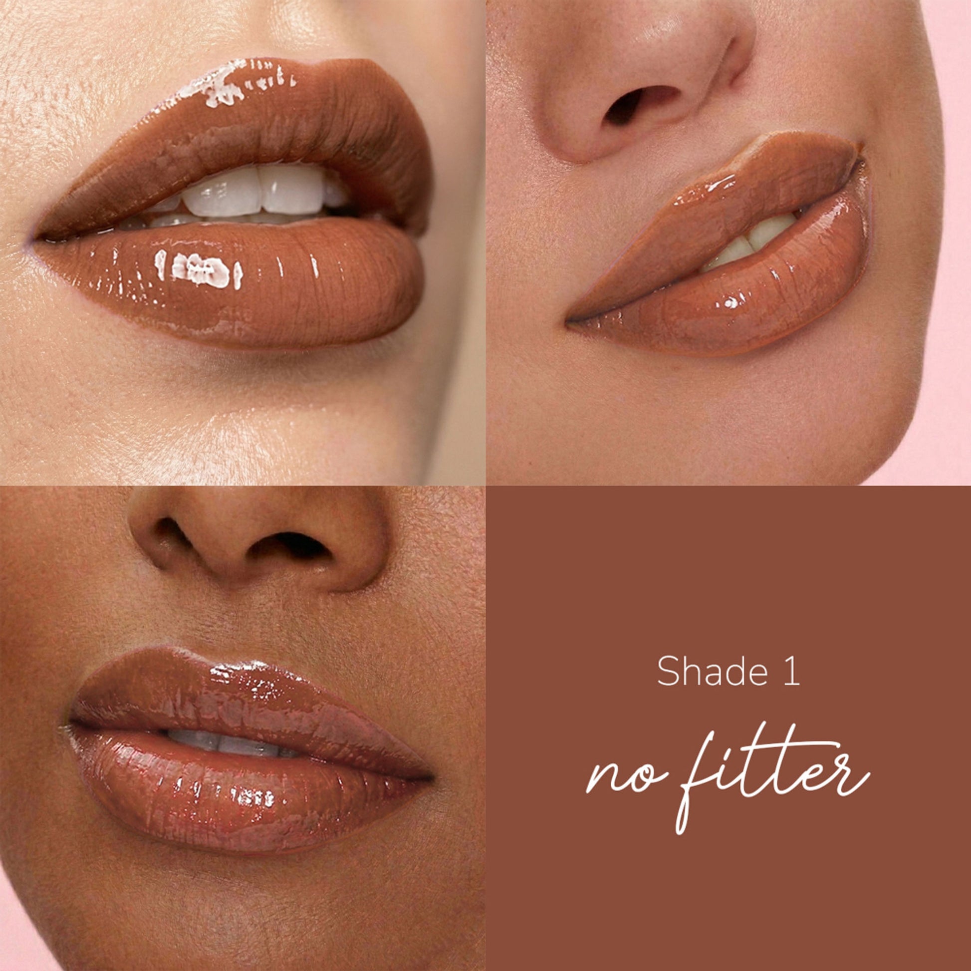 Mila Beauté Gloss Girl Lip Gloss with Fuller-Lip Effect & Extra Hydration - 01 No Filter
