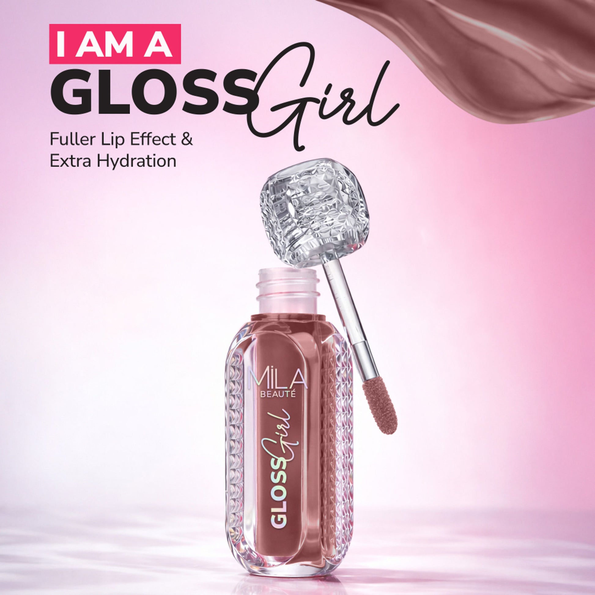 Mila Beauté Gloss Girl Lip Gloss with Fuller-Lip Effect & Extra Hydration - 04 Dont Know