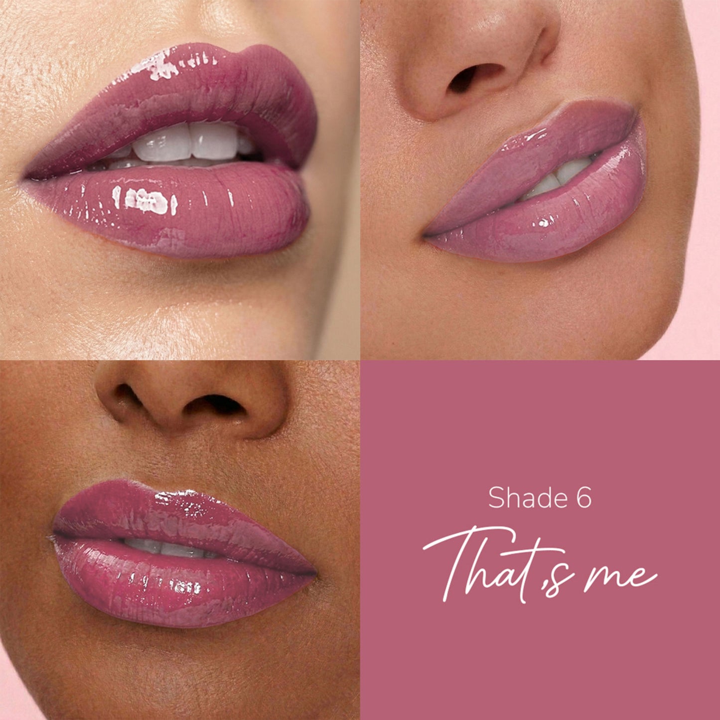 Mila Beauté Gloss Girl Lip Gloss with Fuller-Lip Effect & Extra Hydration - 06 Thats Me