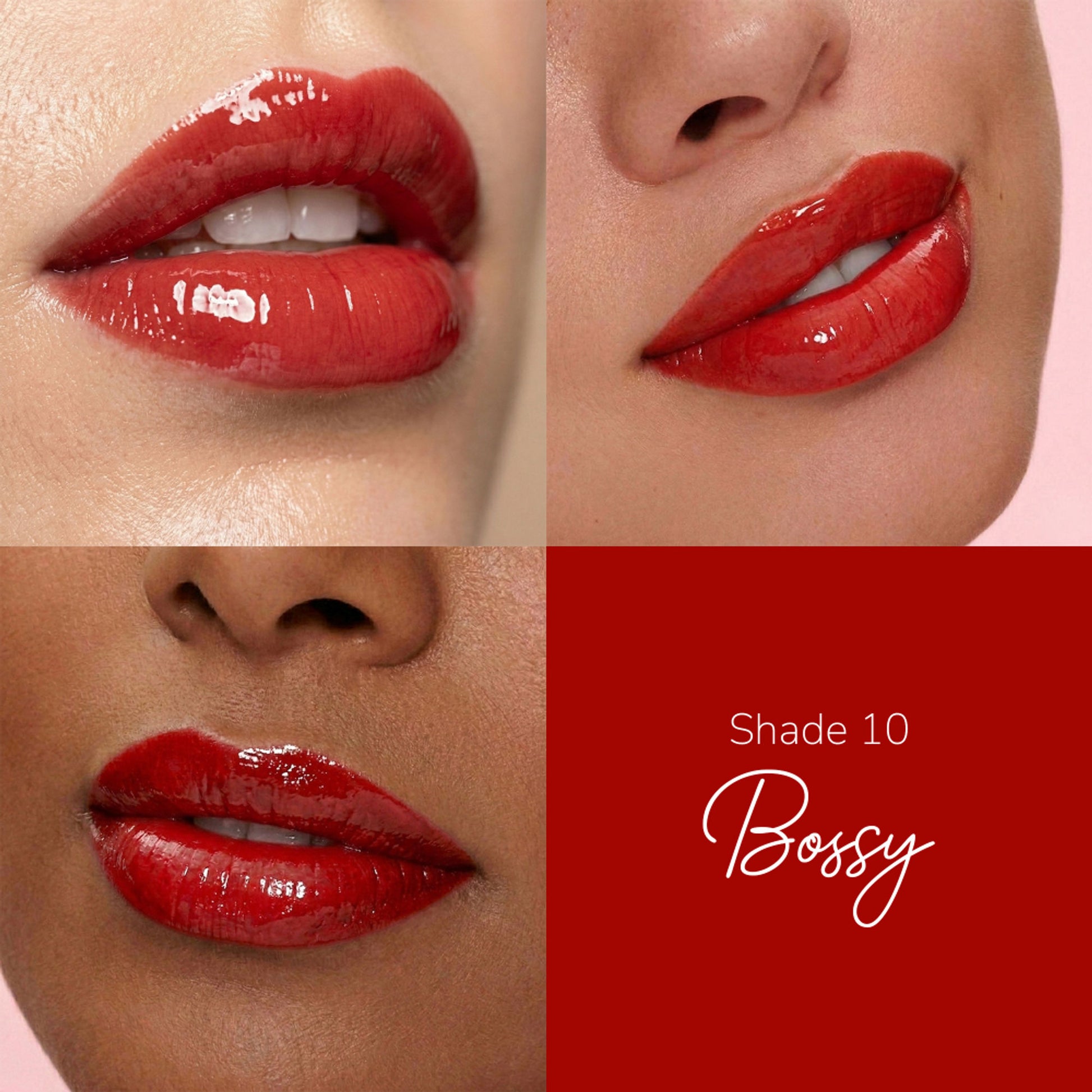 Mila Beauté Gloss Girl Lip Gloss with Fuller-Lip Effect & Extra Hydration - 10 Bossy
