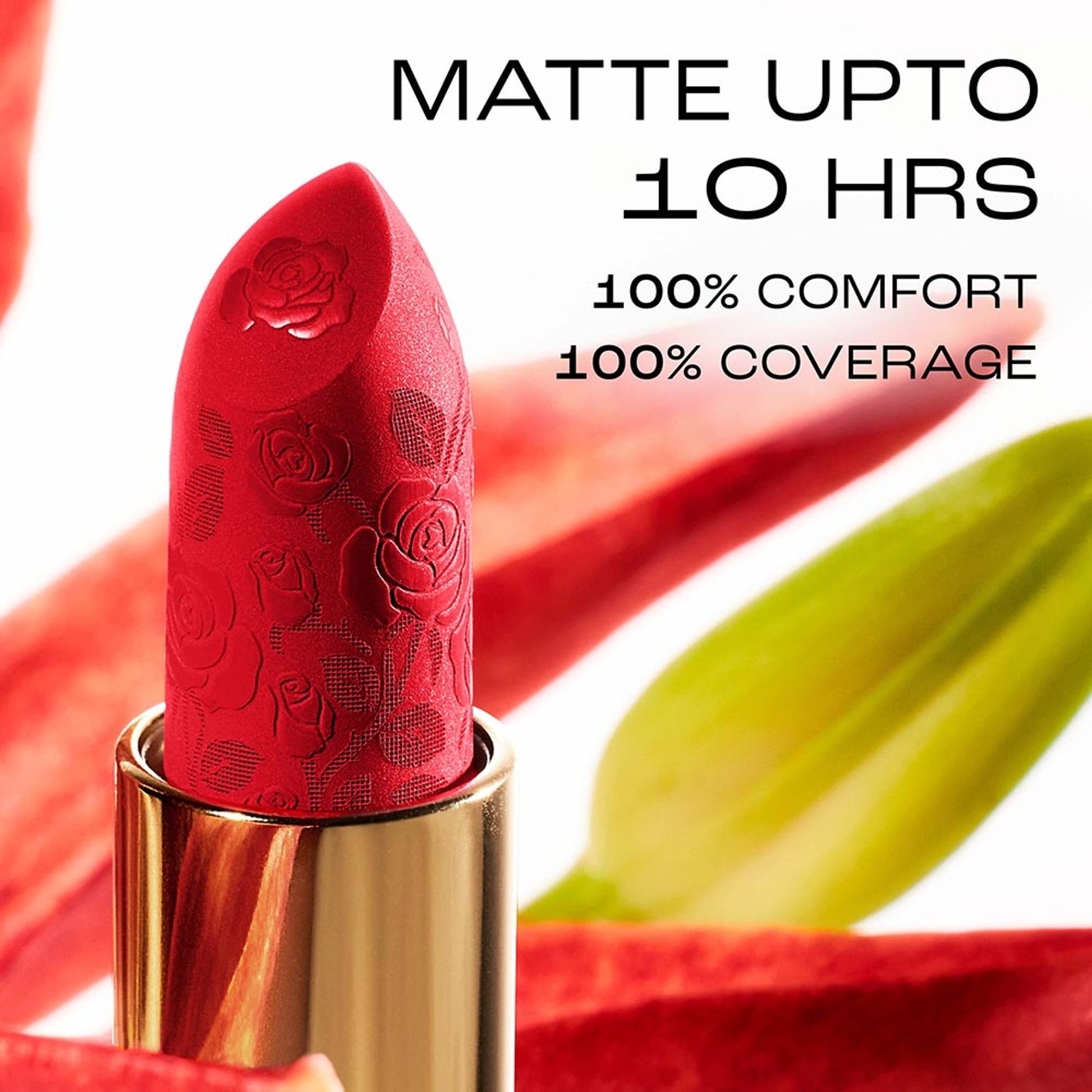 Lakme Rouge Bloom Powder Matte Lipstick - Cocoa Carnation 204