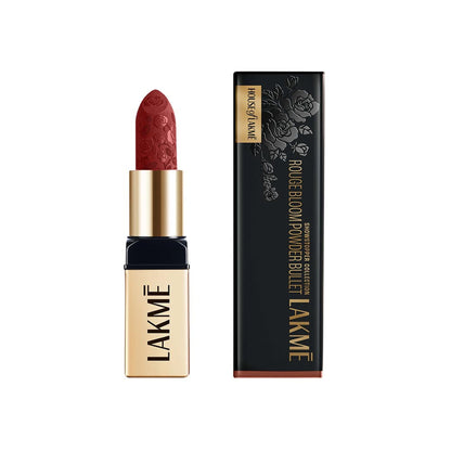 Lakme Rouge Bloom Powder Matte Lipstick - Brick Bloom 210