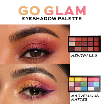 Makeup Revolution Go Glam Eyeshdow Palette