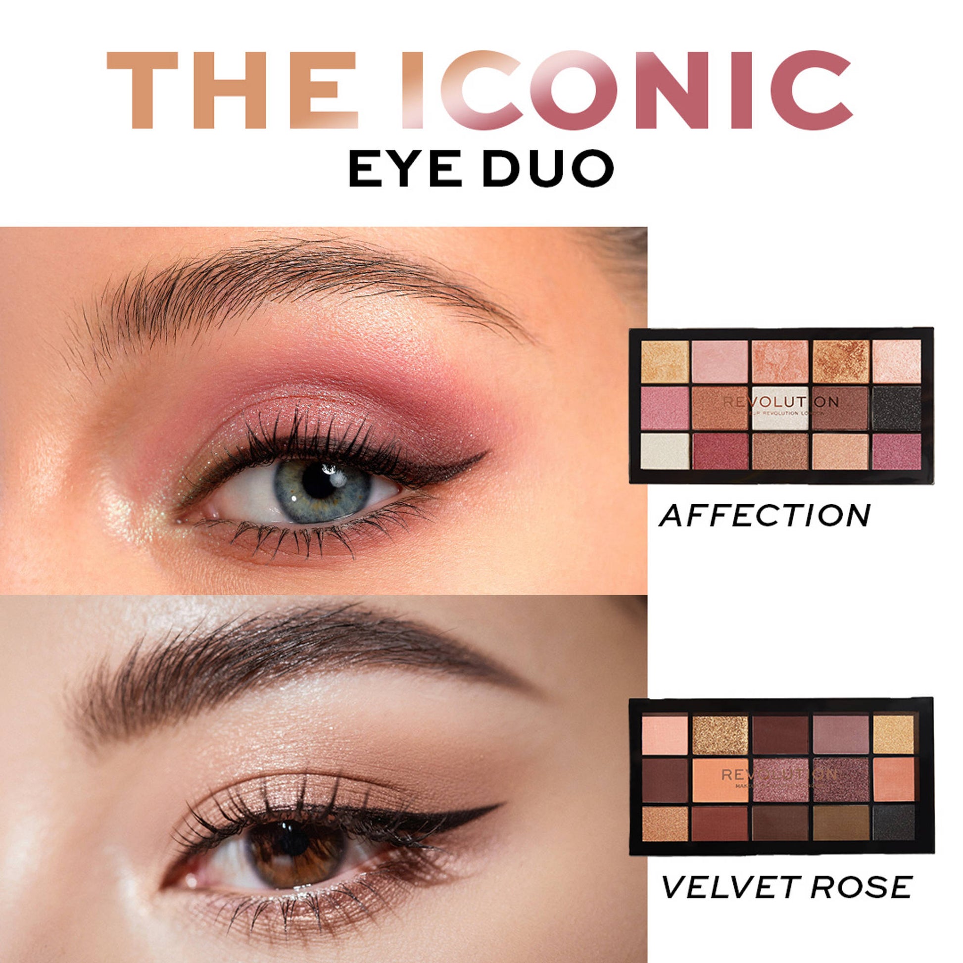 Makeup Revolution The Iconic Eye Duo