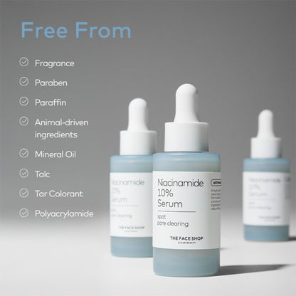 The Face Shop Alltimate Niacinamide 10% Korean Serum - Reduces Oil & Minimizes Pores, for Oily Skin