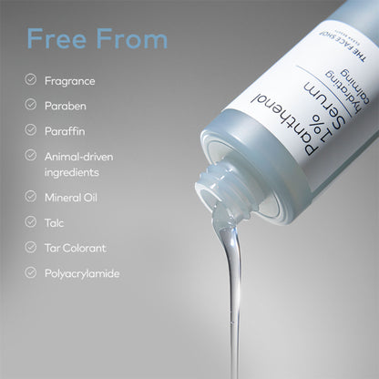 The Face Shop Alltimate Panthenol 1% Korean Serum - Hydrating & Moisturizing with Hyaluronic Acid