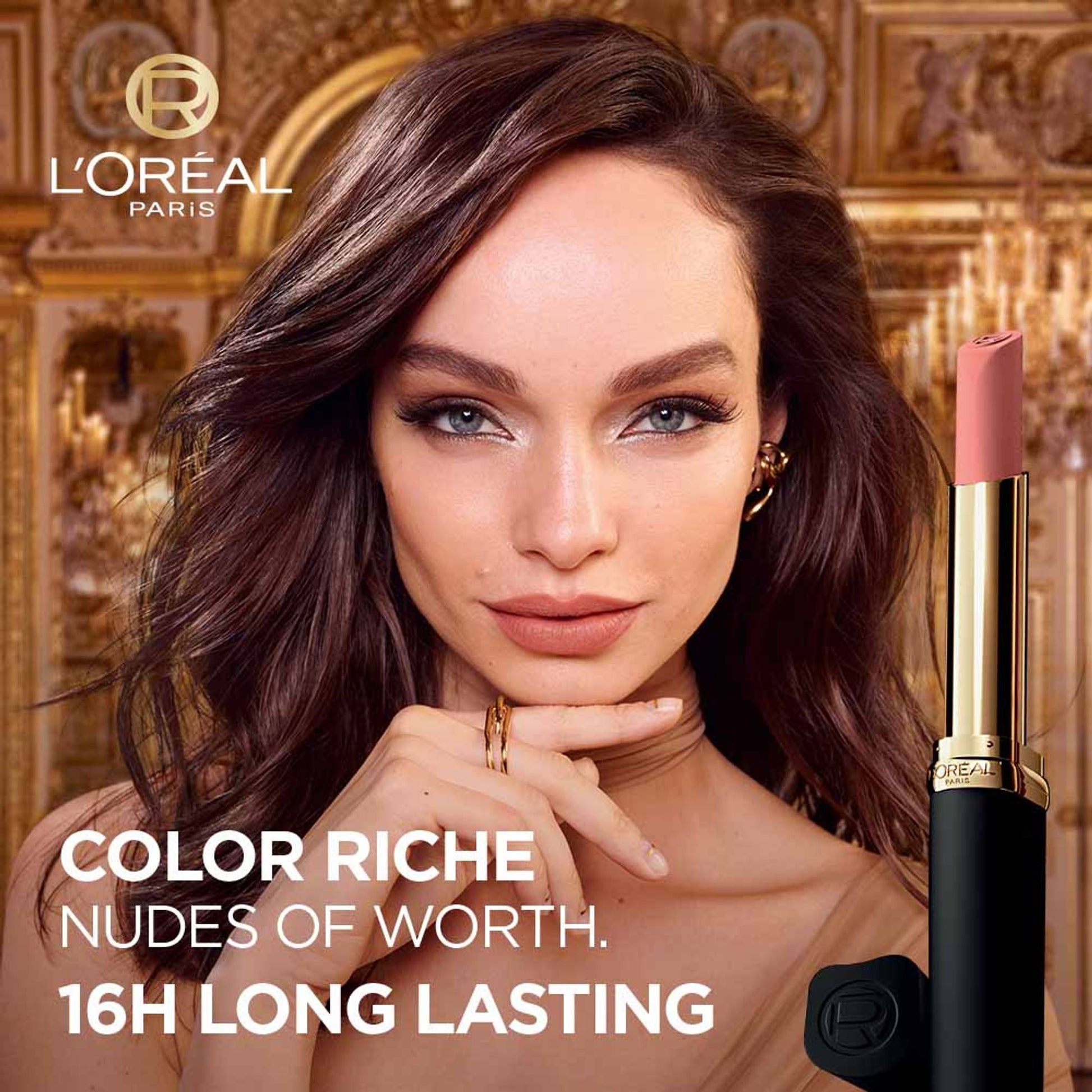 L'Oreal Paris Color Riche Intense Volume Matte Slim Lipstick - 570 Worth It Intense