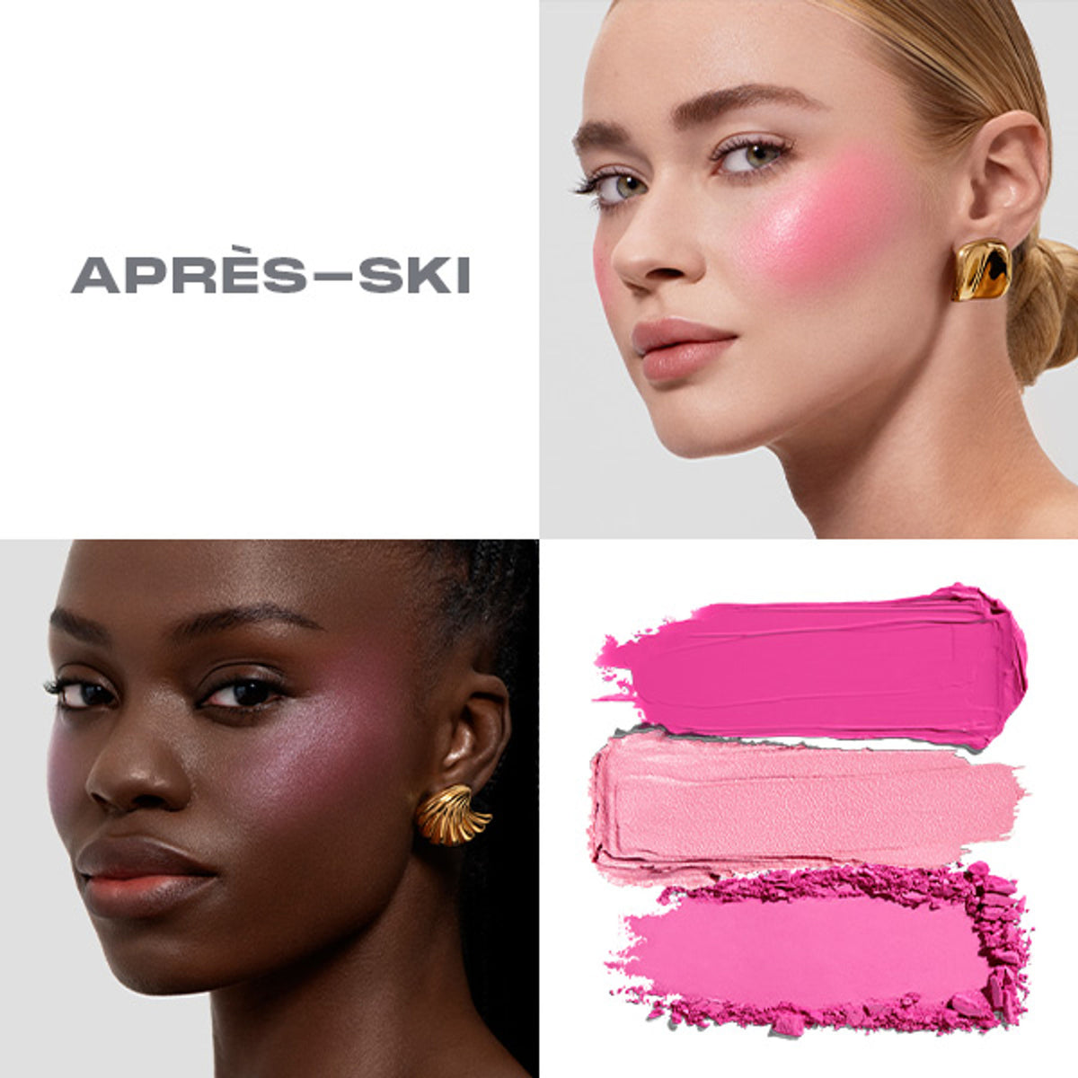 MORPHE Cheek Thrills Multi Finish Face Trio - Apres-Ski