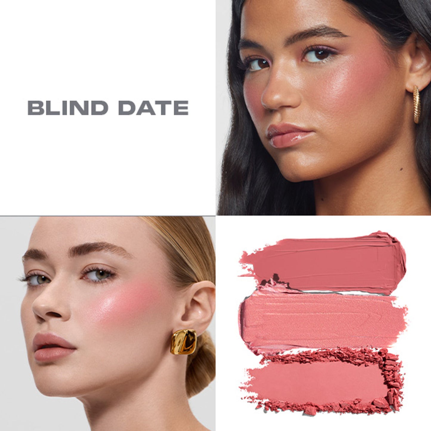 MORPHE Cheek Thrills Multi Finish Face Trio - Blind Date