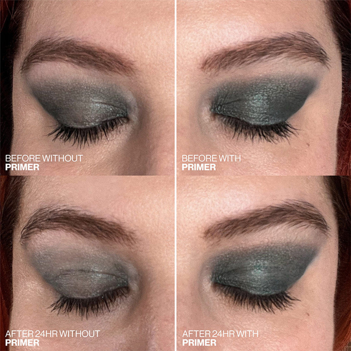 Smashbox Photo Finish Intensify 24 Hour Shadow Primer tube with applicator for long-lasting eye makeup base