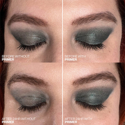 Smashbox Photo Finish Intensify 24 Hour Shadow Primer tube with applicator for long-lasting eye makeup base