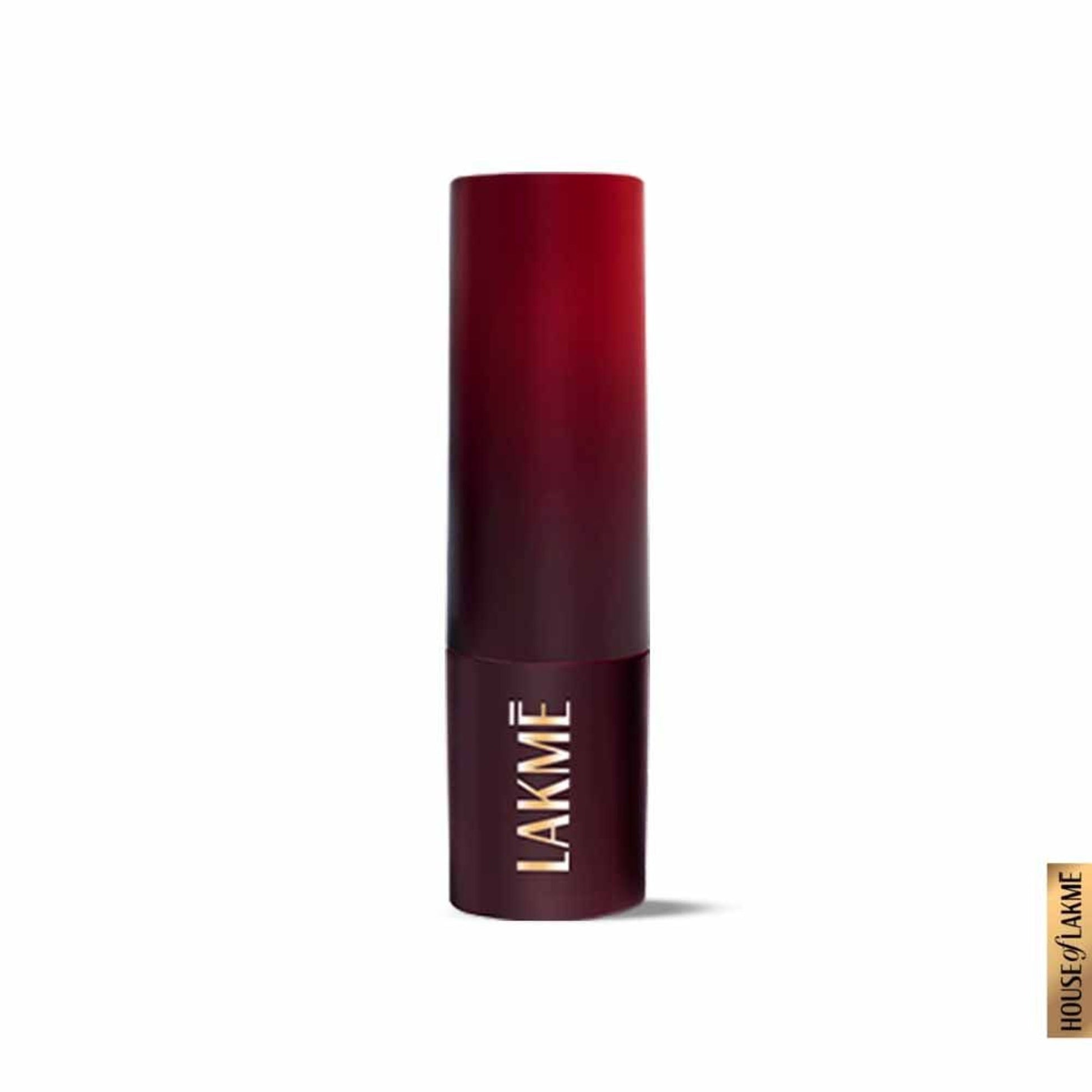 Lakme Forever Matte Lipstick, Made With French Rose Oil Extracts - Nude Toast