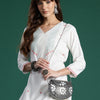 Indyancart IE Embroidered Thread Work Kurta