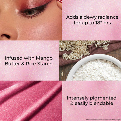 Just Herbs Halo-Glow Blush Drops Creamy Liquid Blush - 02 Papaya Pop