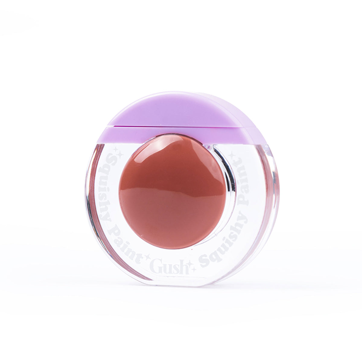 Gush Beauty Squishy Blush with Niacinamide in Warm Terracotta, lightweight makeup product with soft, blendable texture.