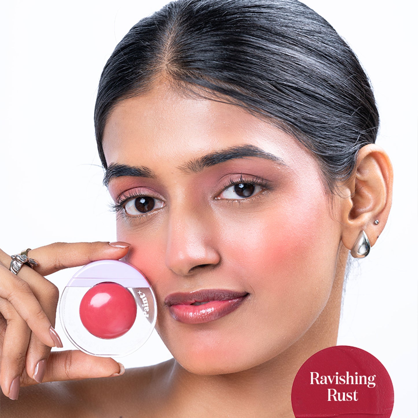 Gush Beauty Squishy Blush With Niacinamide Lightweight - Brick Rose