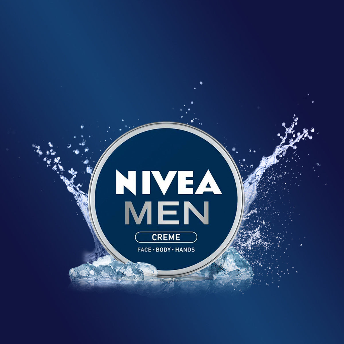 NIVEA Men Creme, Non Greasy Moisturizer, Cream for Face, Body & Hands